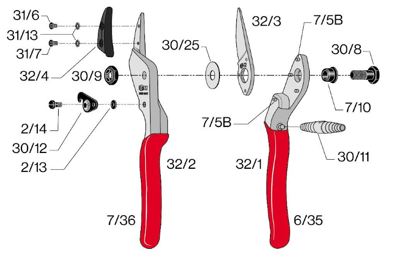 Boulon 30/8+ �crou 30/9+ rondelle 30/25 - 30/90