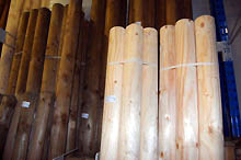 Tuteur bois - L 150 cm / 55 mm nature