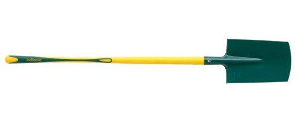 B�che 28cm acier - vert, manche fibre