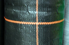 Natte tiss�e Aquatex noir   100g/m2 - largeur 207cm / 100 de long