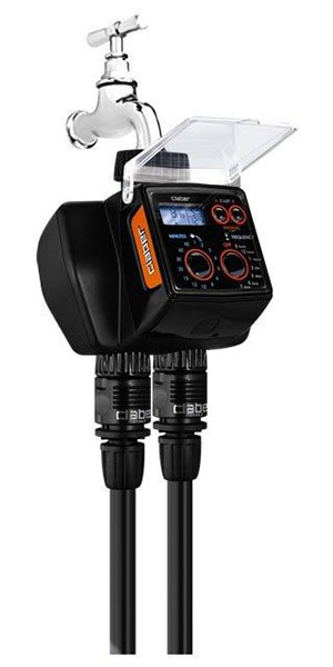 Programmateur double arrosage Dual - 1-60min. 12 bars prog. hebd. 