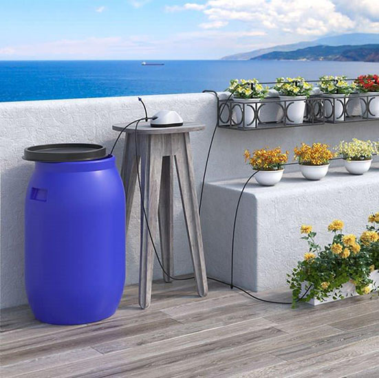 Arrosage automatique pour balconni�res - solaire, sans eau du r�seau