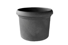 Pot pour plantes,plastique - Vicenza Anthracite, 40cm 30cm H (pour 4 roues,art.630080100)