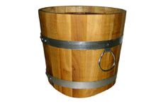 Cuveaux � plantes en bois - Acacia brun clair, 40cm� 37cm H