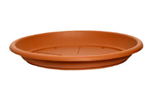 Soucoupe plastique - CosteTerracotta, 26cm�
