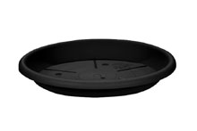 Soucoupe plastique - EoloAnthracite, 24cm�