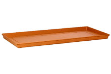 Soucoupe plastique - MaxiImpruneta, 101x47cm 5cm H