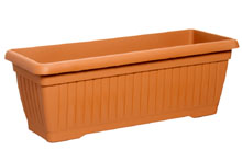Caisse pour plantes,plastique - CosteTerracotta, 50x20cm� 17.3cm H