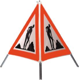 Triopan Travaux - R2 rouge-blanc travaux 60cm