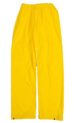 Pantalon de pluie XL - jaune