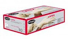 Gants latex - taille 8-9 100pc