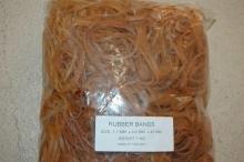 Elastique 30x1.2 mm - brun, env. 7�000 p. / kg