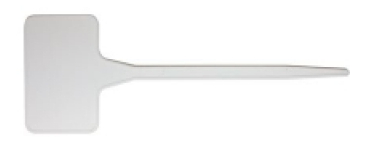 Etiquettes � planter 45� 35cm - 20pc blanc